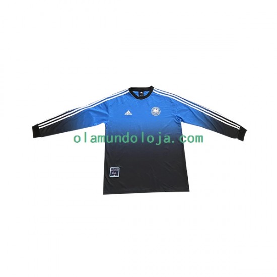 Camisola Alemanha Guarda-redes Retro Homem Equipamento Primeiro 2002 Manga Comprida